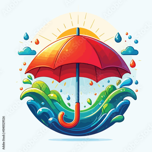 umbrella vector