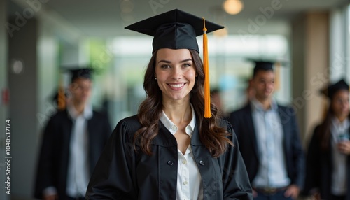 Graduation Celebration Concepts, Caps, Gowns, and Diplomas, Education and Ceremony