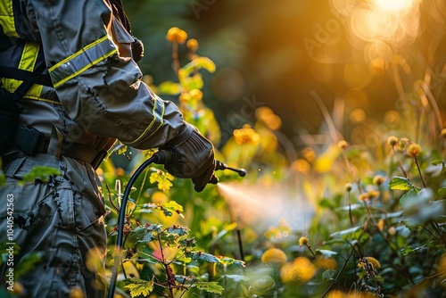 Pesticide Sprayer Eliminating Termite and Pest Infestation