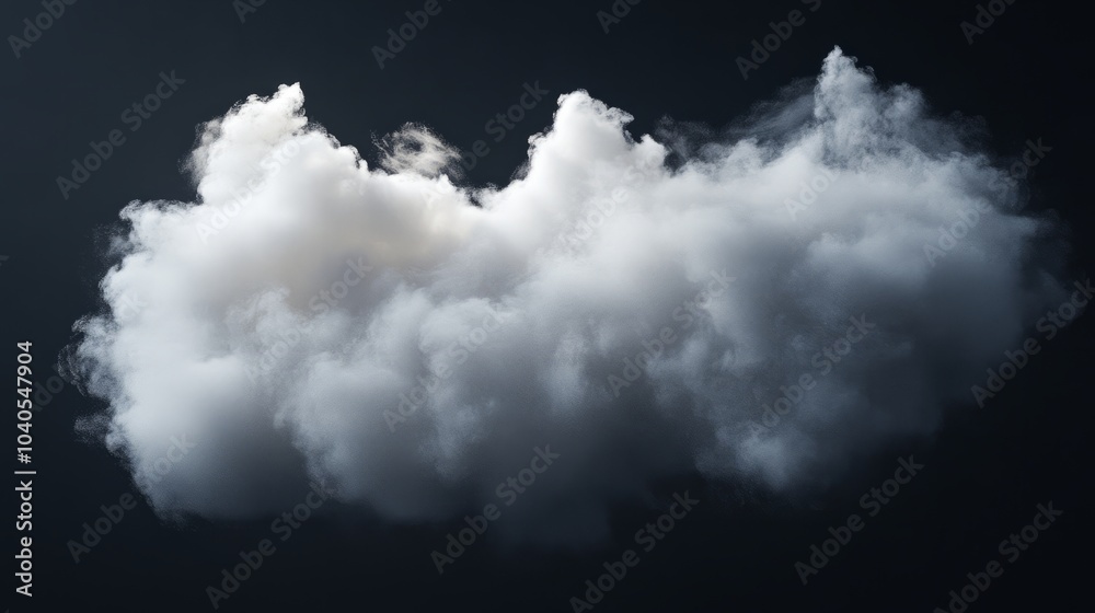 White cloud with fluffy texture and soft light White cloud with fluffy texture and soft light