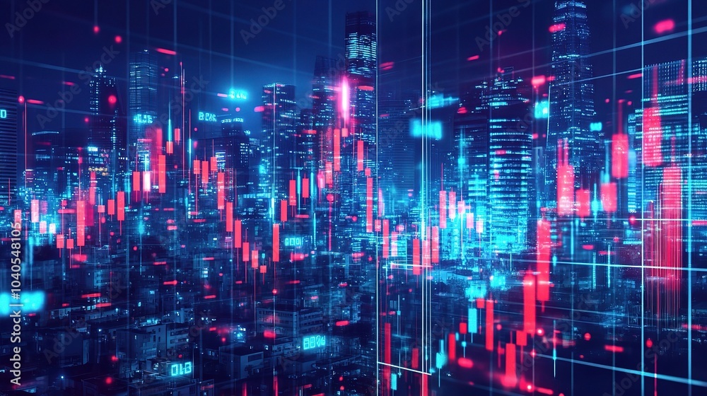 Vibrant Digital Analysis of Stock Market Trends Vibrant Digital Analysis of Stock Market Trends