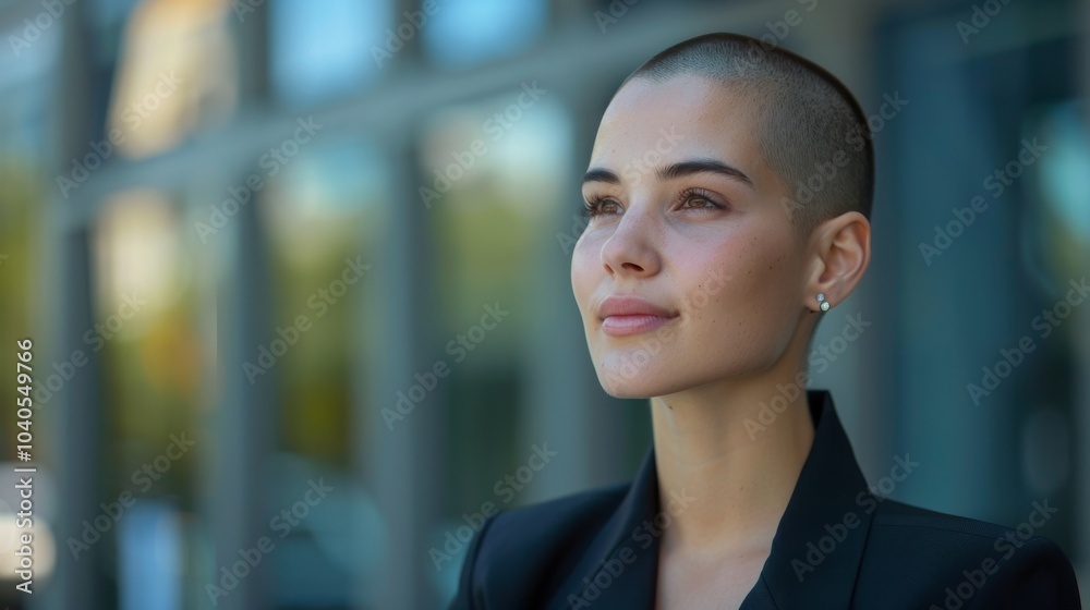 Shaved Head Professional Woman: Confidence, Style, and Modern Leadership