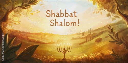 Shabbat Shalom, or the Sabbath peace, is when God ceased creating the earth and commanded people to rest, a Sabbath celebrated among the Israelites.
