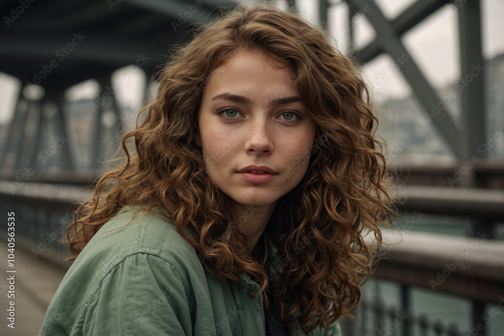 Realistic portrait of a female, with a gentle smile. Soft, natural light, with a shallow depth of field that blurs the background and focuses attention on the subject's face Realistic portrait of a female, with a gentle smile. Soft, natural light, with a shallow depth of field that blurs the background and focuses attention on the subject's face