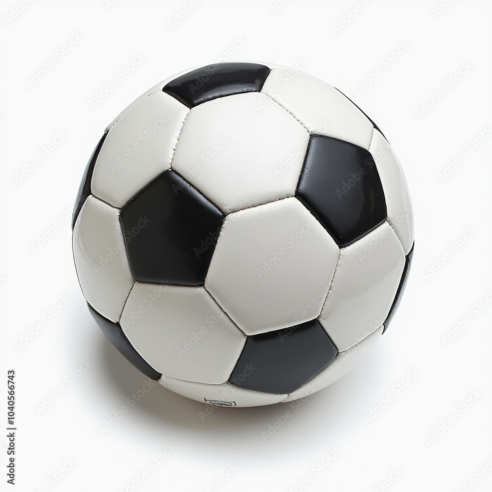 Klassischer Fußball auf weißem Hintergrund
Klassischer Fußball auf weißem Hintergrund