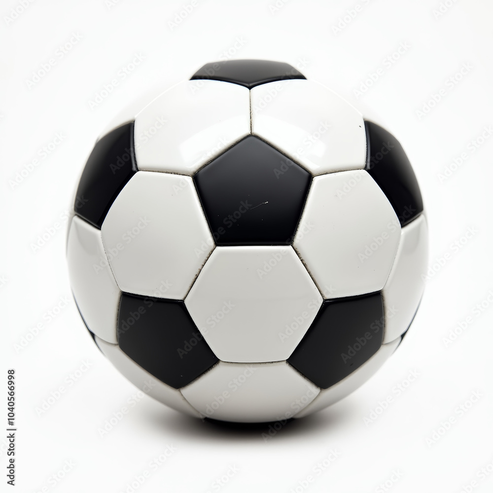 Klassischer Fußball auf weißem Hintergrund
Klassischer Fußball auf weißem Hintergrund