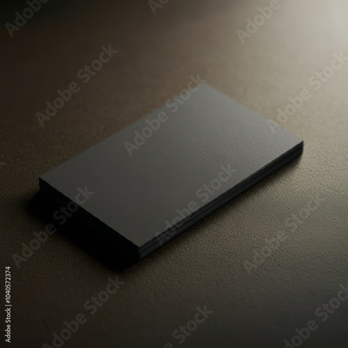 Blank Business Card stationery identity Mockup