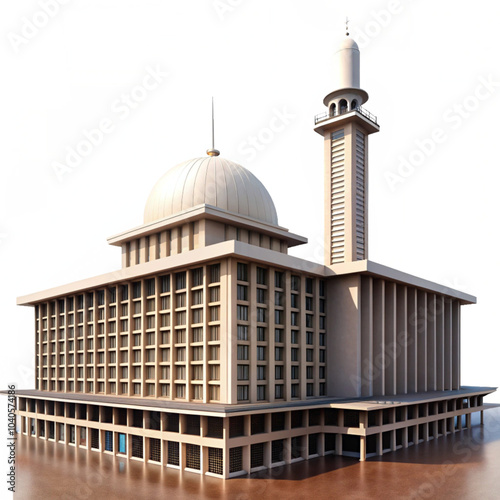 istiqlal mosque png photo