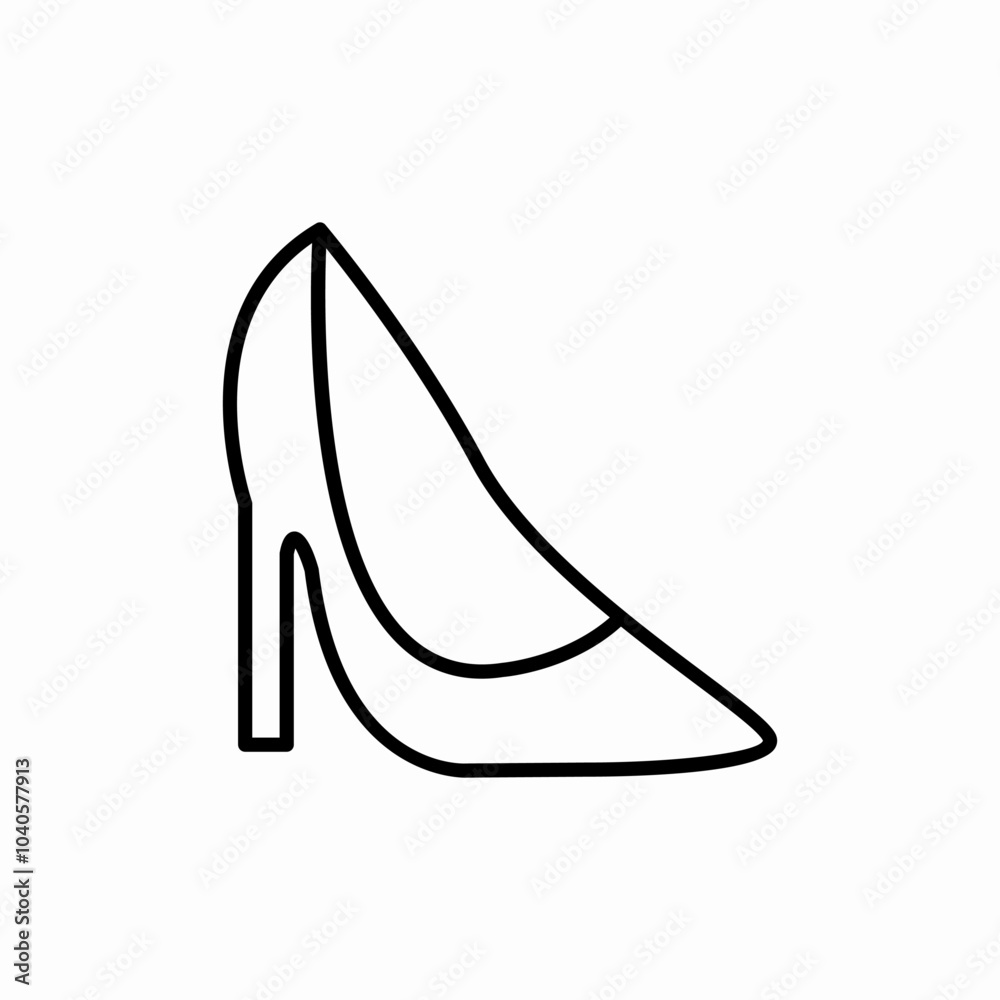 high heels icon sign vector high heels icon sign vector