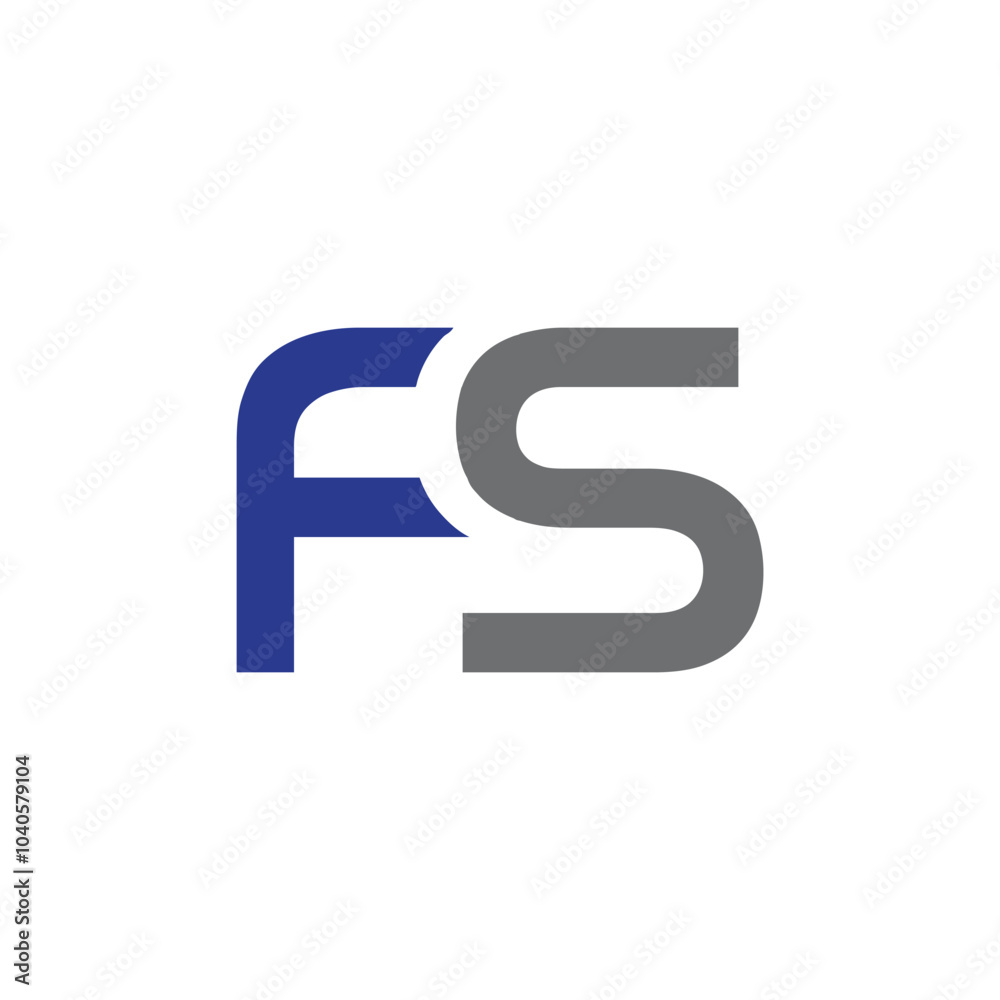 fs logo vector design, initial fs letter logo. Letter FS logo design creative custom clean two alphabet logo fs logo vector design, initial fs letter logo. Letter FS logo design creative custom clean two alphabet logo