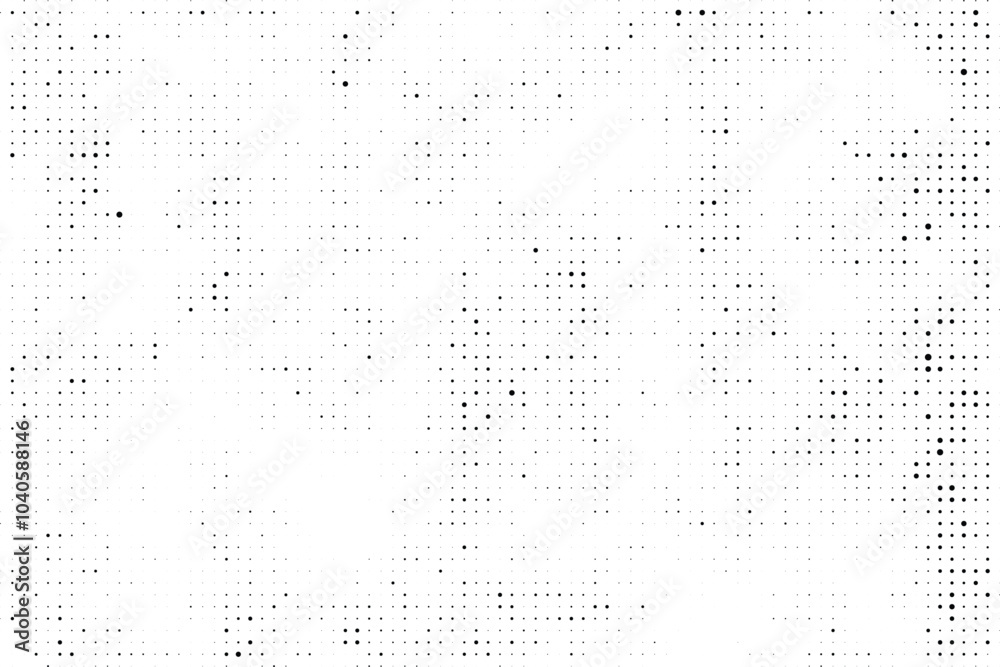 Black and white grunge halftone pattern texture background
Black and white grunge halftone pattern texture background