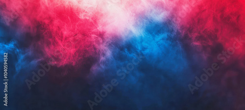 An abstract gradient color background blending red, blue, and hints of purple for creative design applications