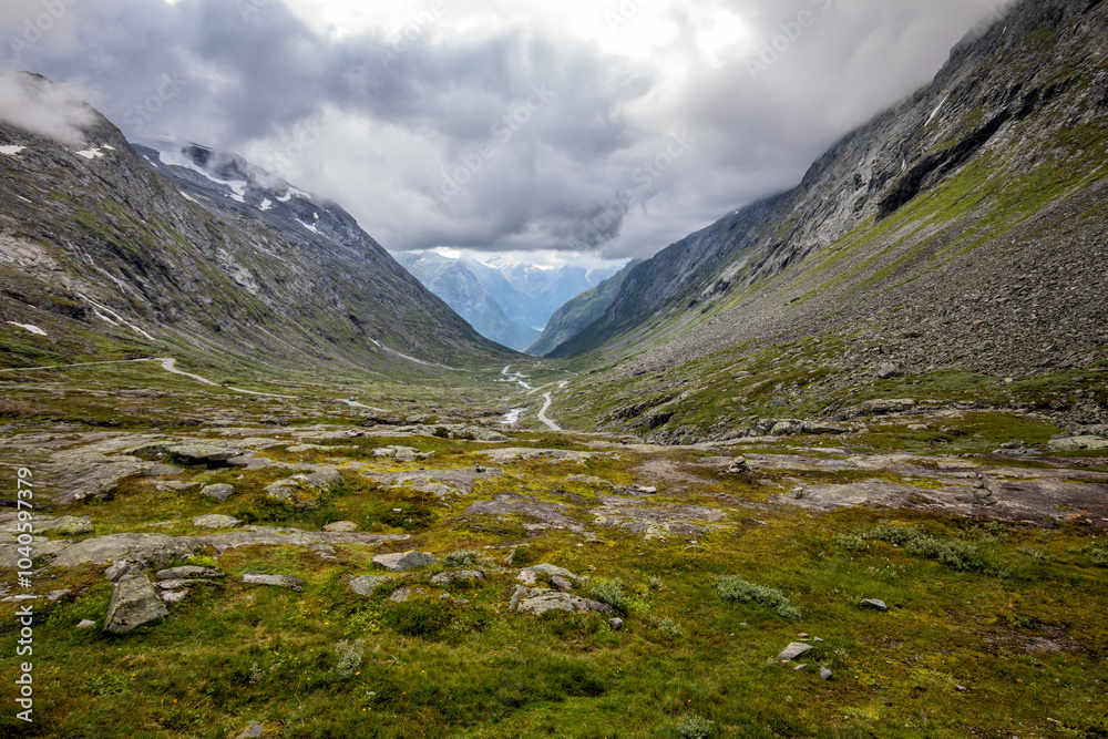 Blick in ein tal in norwegen Blick in ein tal in norwegen