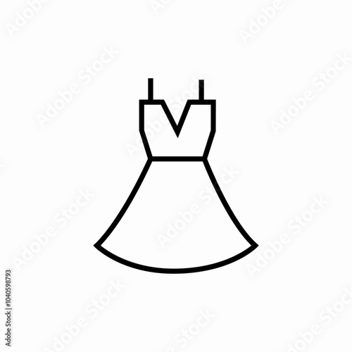 event dress icon sign vector