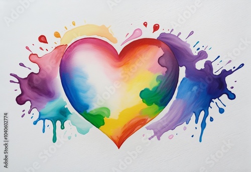 Celebrating Unity: A Colorful Tribute to Love and Inclusion