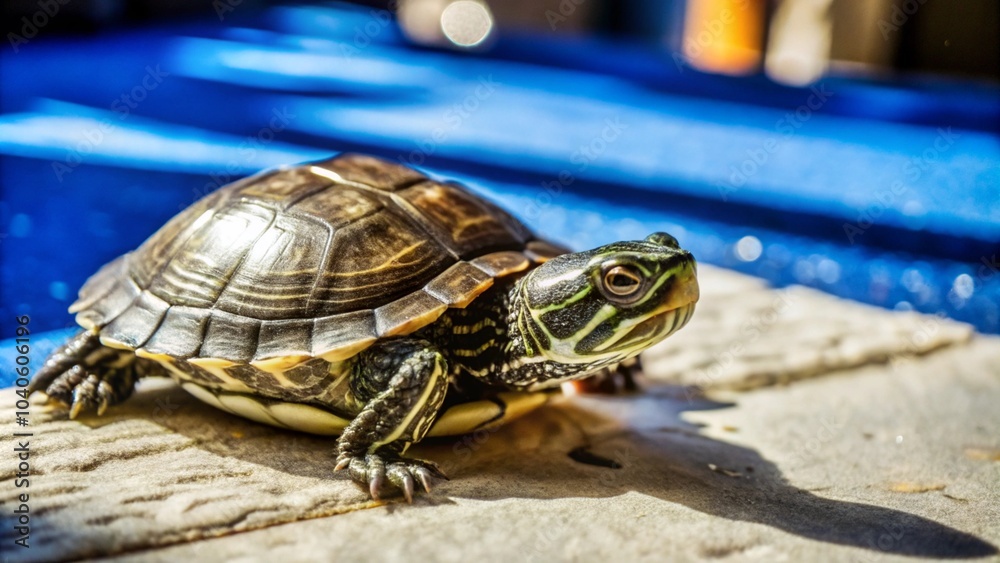 Greek Baby Turtle Makro Picture Greek Baby Turtle Makro Picture