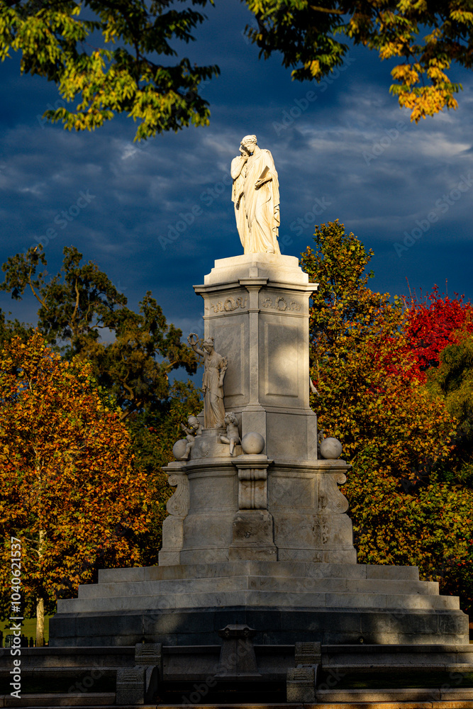 Obraz premium Peace monument in Washington city, USA. Washington DC Capitol. Congress. American Peace monument. United States Capital. Peace monument Washington, US landmark. Washington monument.