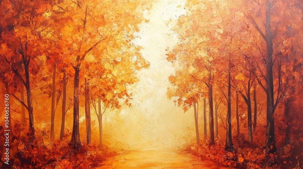 Autumn Forest Path Autumn Forest Path