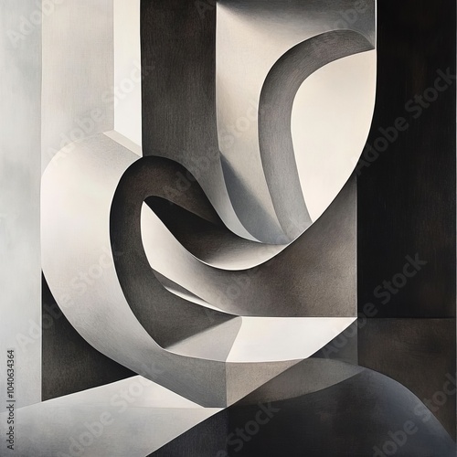 Curved and angular shapes merge in a minimalist