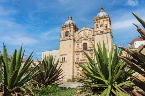 The Church of Santo Domingo de Guzman in Oaxaca, Mexico