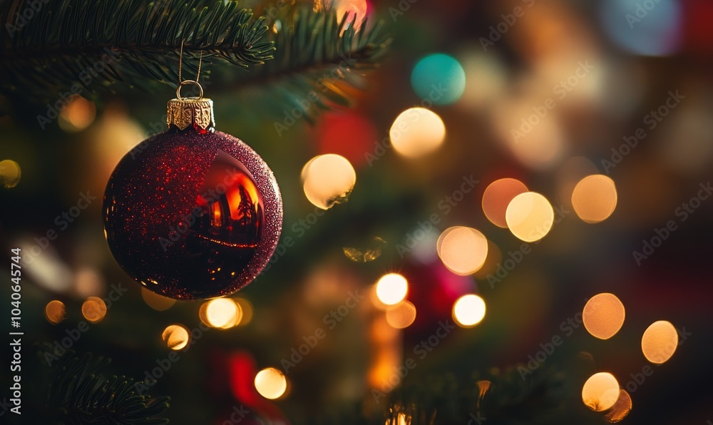 Christmas Bokeh Background Christmas Bokeh Background