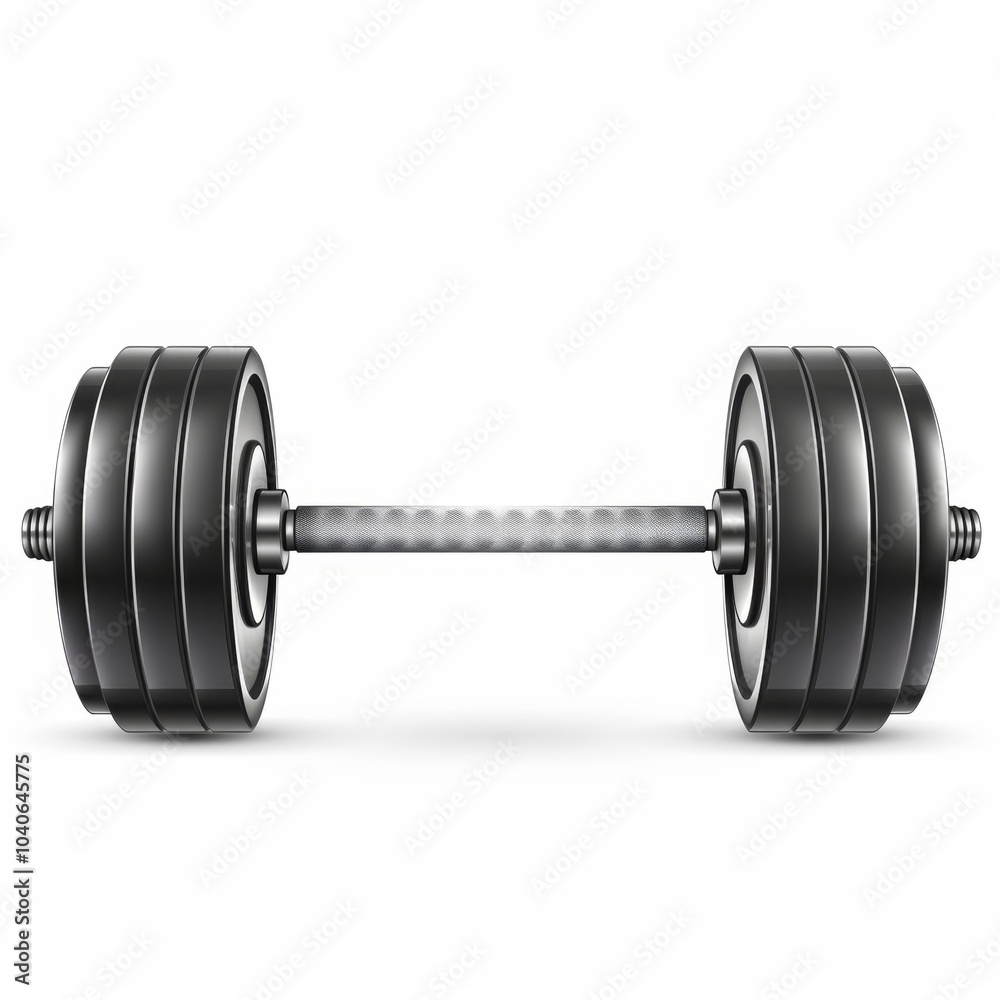 Dumbbell icon, gym equipment, weightlifting symbol, bodybuilding 3d realistic logo, dumbbell sport Dumbbell icon, gym equipment, weightlifting symbol, bodybuilding 3d realistic logo, dumbbell sport