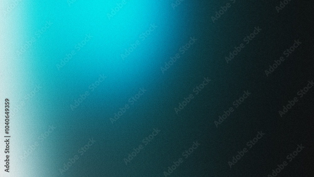 Abstract Blue Gradient Background With a Dusty Noise Grain Texture. Digital Web Design. Light Leak rough coarse Effect Overlay background. Photo overlay. Easy to add as Overlay or Screen Filter
