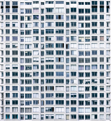 building facade with many windows