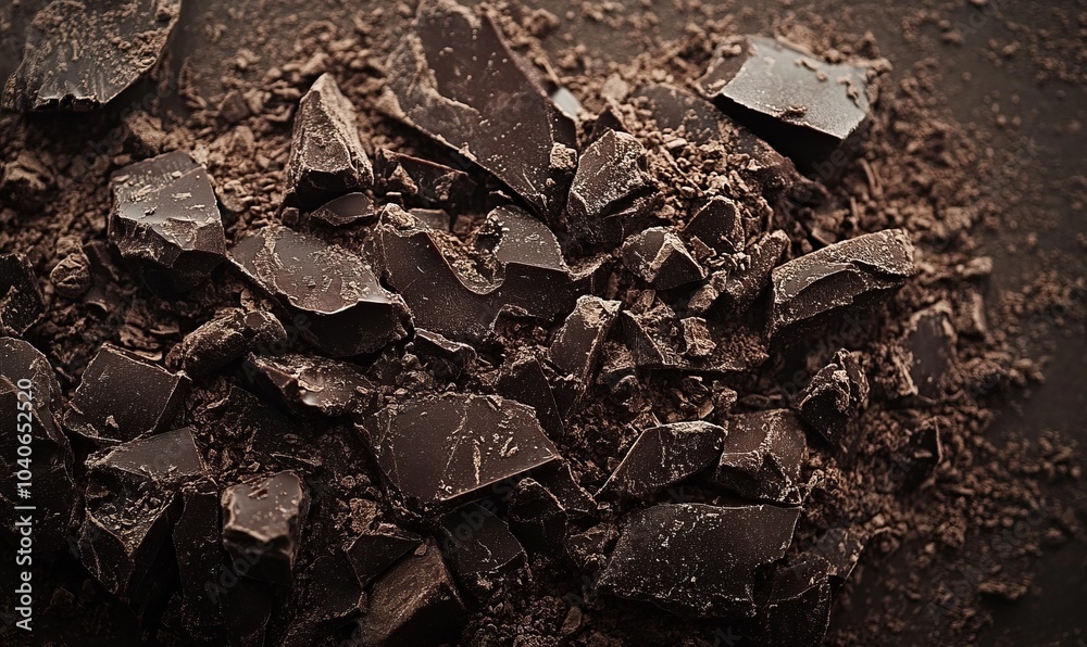 Dark chocolate brown sugar-like grainy texture background