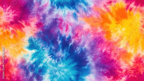 Wallpaper Mural Seamless Tie Dye Wallpaper featuring vibrant ocean hues and bright splotches with gray shadows Colorful tribal patterns on traditionally dyed fabric perfect for textile decoration showcasing a fad Torontodigital.ca