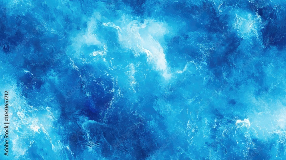 Blue Tie Dye Pattern Turquoise Sunlight Icy Blue Texture Water themed Banner Turquoise Icy Backdrop Ocean inspired Design Abstract Shiny Ice Effect Bright Azure Illumination Clear Blue Watercolor 