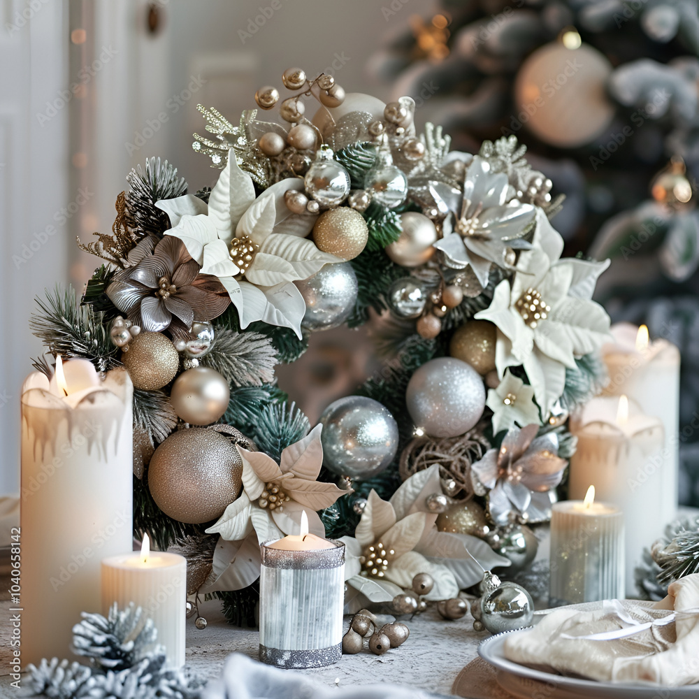 Fototapeta premium christmas still life