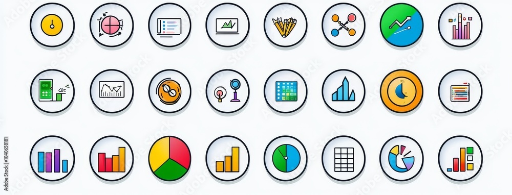 An editable set of data analytics thin line icons including data analysis, analytics, optimization, mining, processing, statistics, monitoring, search, analysis. This set is available as a modern An editable set of data analytics thin line icons including data analysis, analytics, optimization, mining, processing, statistics, monitoring, search, analysis. This set is available as a modern