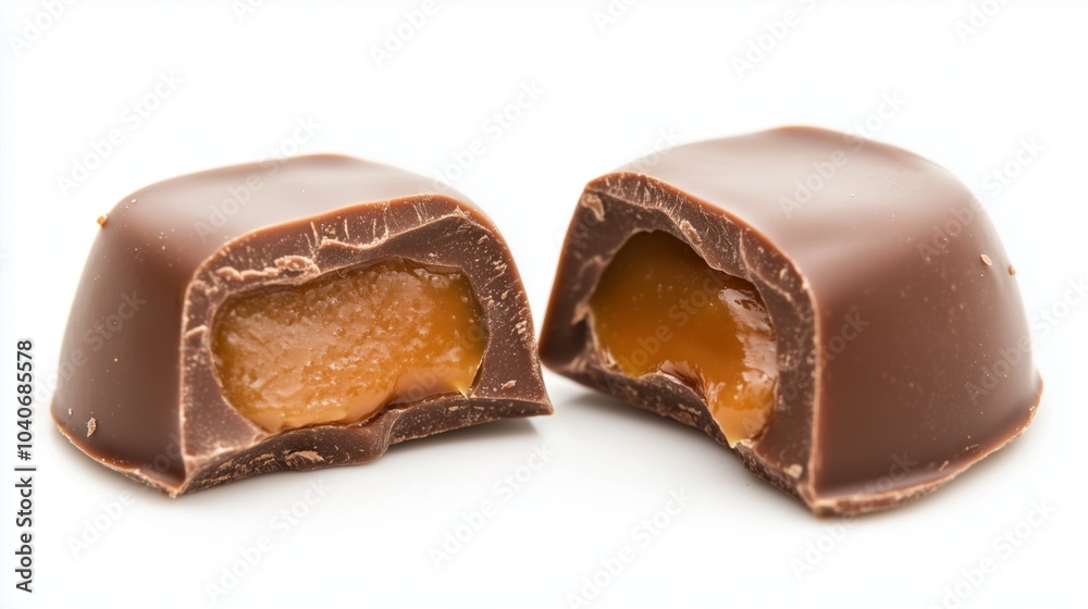 Deliciously Rich Chocolate with Caramel Filling Deliciously Rich Chocolate with Caramel Filling