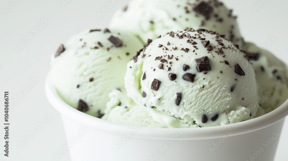 Mint Chocolate Ice Cream Mint Chocolate Ice Cream