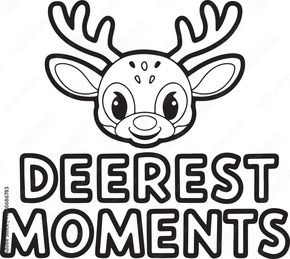 Dearest moments vector illustration art.