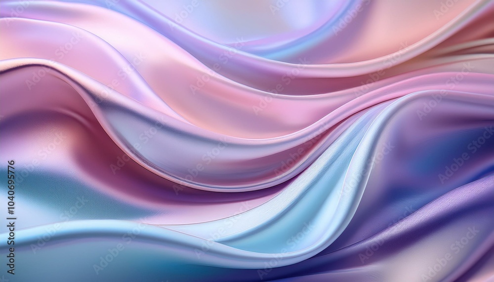 Soft pastel fabric waves Soft pastel fabric waves