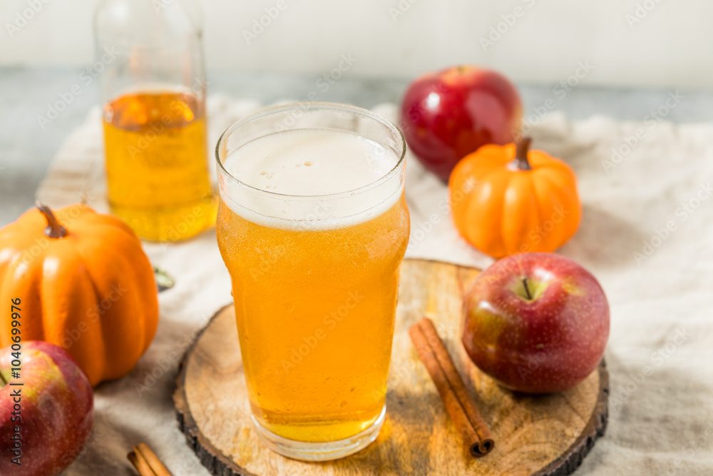 Cold Autumn Hard Pumpkin Apple Cider Cold Autumn Hard Pumpkin Apple Cider