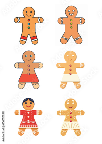 Biscoitos de gergilim natalinos