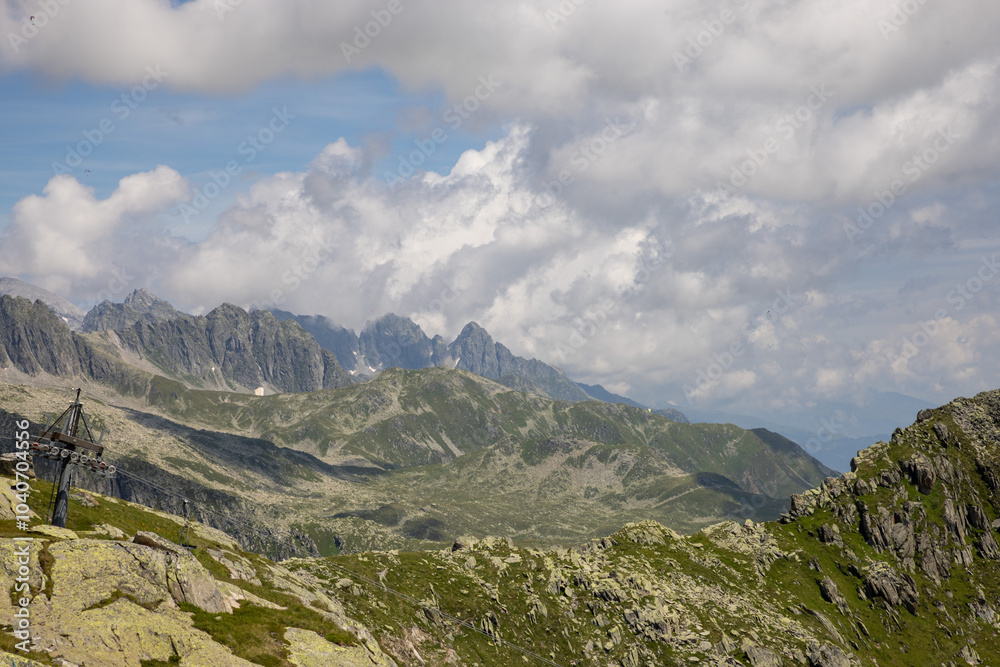 Fototapeta premium landscape in the swiss mountains