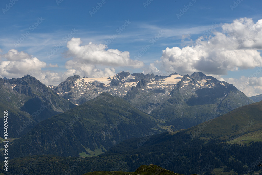 Fototapeta premium landscape in the swiss mountains