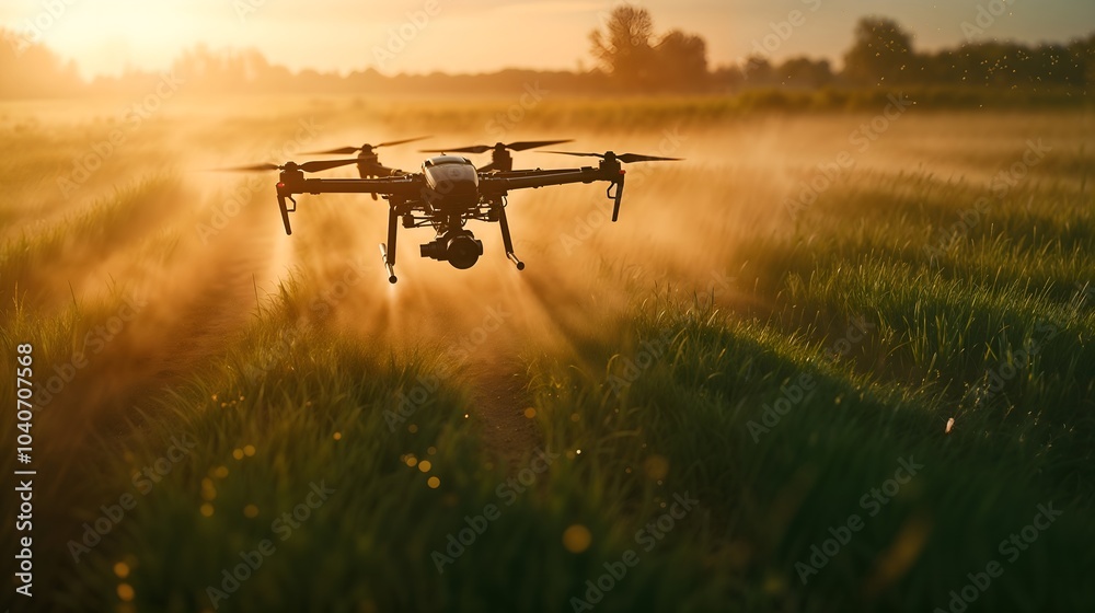 Smart Farming With Agriculture Drones: Fertilizer Spraying From Sunrise To Sunset Across Vast Fields, Smart Farming Drones for Research, Analysis and Terrain Scanning Technology