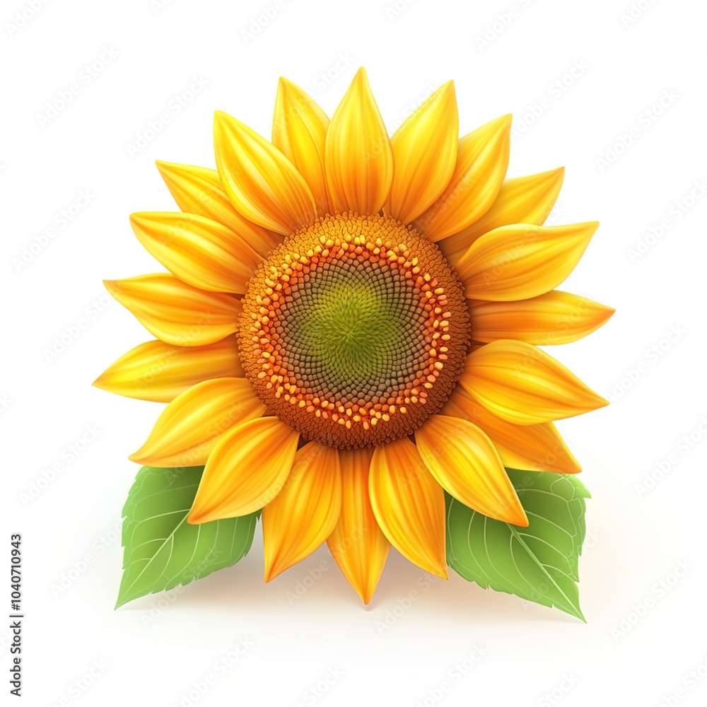 Obraz premium Sunflower Icon