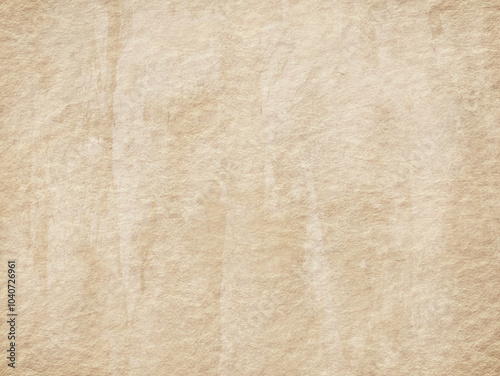Old paper texture. Beige backround. Subtle watercolor stains. Rough surface. 