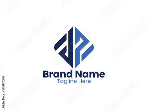 Vector JZ letter logo design JZ creative initials letter logo concept JZ letter design
