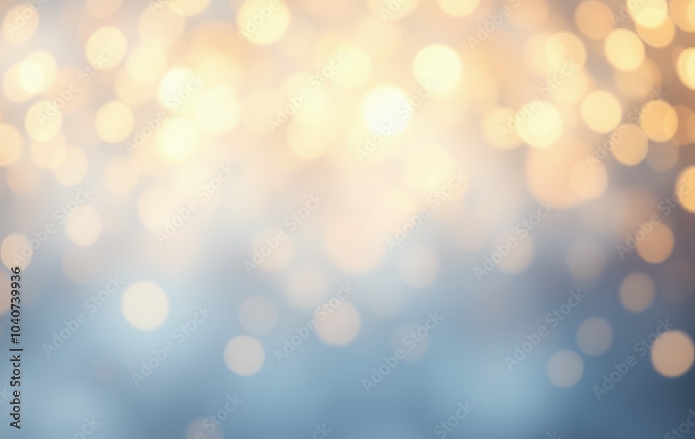 Golden bokeh lights with soft blur Golden bokeh lights with soft blur