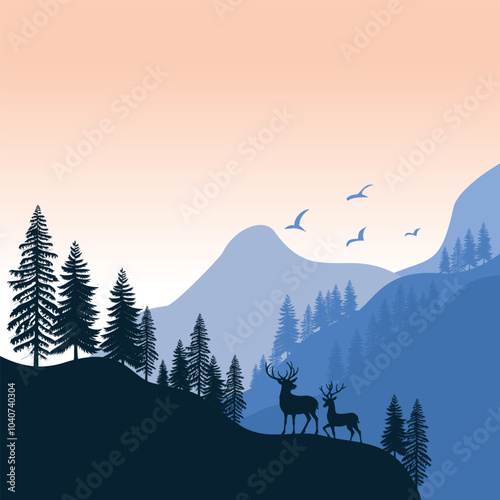 landscape illustration