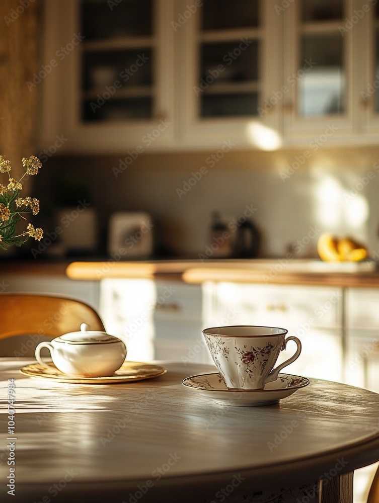 Warm and Cozy Kitchen Scene Warm and Cozy Kitchen Scene