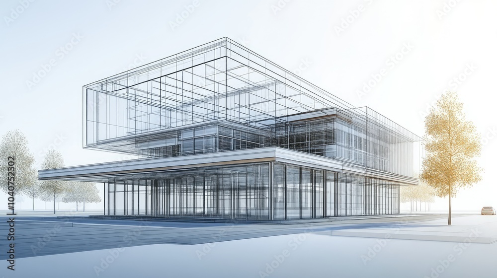 Innovative building design with virtual overlays Innovative building design with virtual overlays
