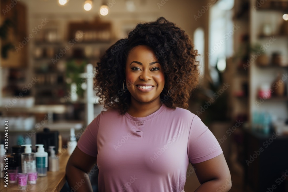 Portrait of a body positive female small business owner Portrait of a body positive female small business owner